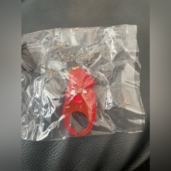 Kazaring Studio Ghibli Howl's Moving Castle Calcifer Blind Box Ring - Picture 1 of 10